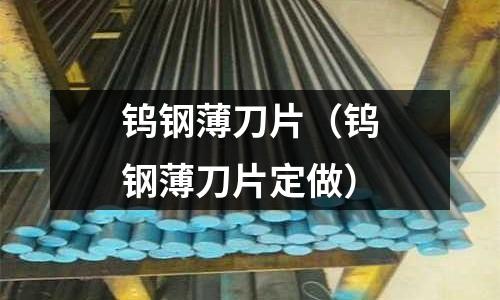 鎢鋼薄刀片(鎢鋼薄刀片定做)