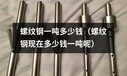 螺紋鋼一噸多少錢（螺紋鋼現在多少錢一噸呢）