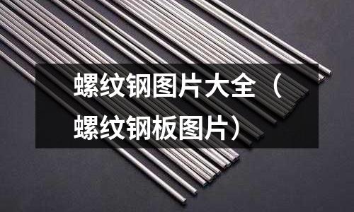 螺紋鋼圖片大全（螺紋鋼板圖片）