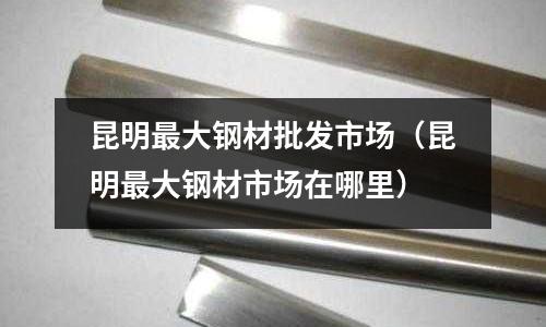 昆明最大鋼材批發市場(昆明最大鋼材市場在哪里)