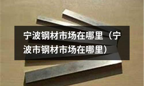 寧波鋼材市場在哪里(寧波市鋼材市場在哪里)