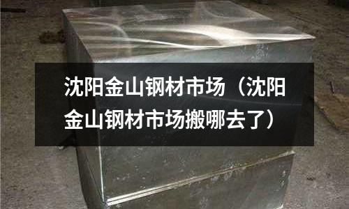 沈陽金山鋼材市場（沈陽金山鋼材市場搬哪去了）