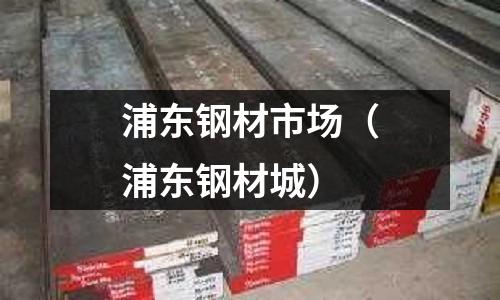 浦東鋼材市場（浦東鋼材城）