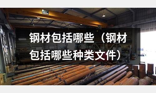 鋼材包括哪些（鋼材包括哪些種類文件）