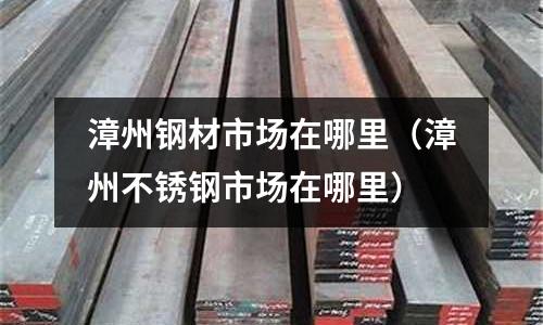 漳州鋼材市場在哪里(漳州不銹鋼市場在哪里)