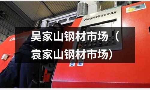 吳家山鋼材市場（袁家山鋼材市場）
