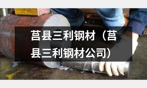 莒縣三利鋼材(莒縣三利鋼材公司)