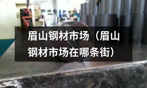 眉山鋼材市場(眉山鋼材市場在哪條街)