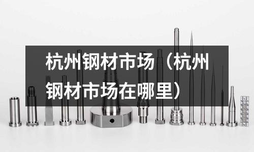 杭州鋼材市場(杭州鋼材市場在哪里)