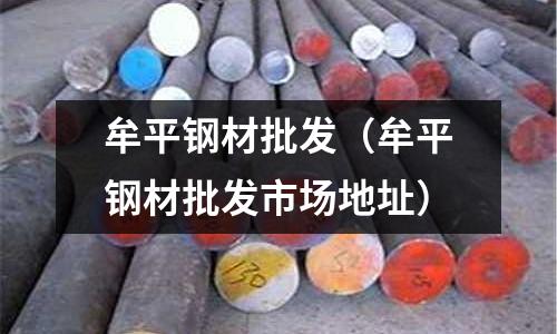 牟平鋼材批發（牟平鋼材批發市場地址）