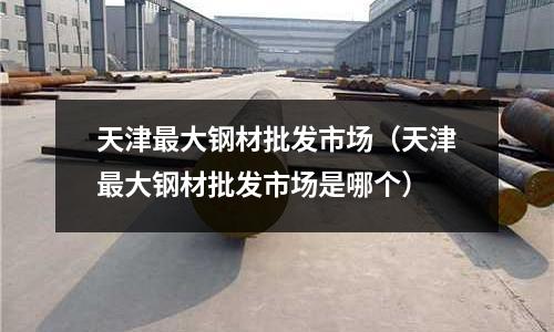 天津最大鋼材批發市場（天津最大鋼材批發市場是哪個）