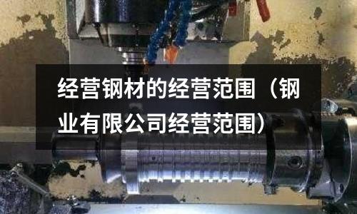 經營鋼材的經營范圍(鋼業有限公司經營范圍)