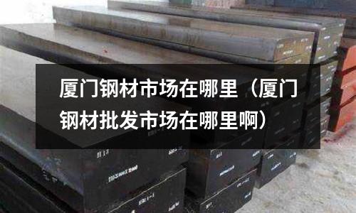 廈門鋼材市場在哪里（廈門鋼材批發(fā)市場在哪里?。?></p>
<p><p>今天給各位分享廈門鋼材市場在哪里的知識，現(xiàn)在開始吧！</p><h2 id='我想問一下泉州地區(qū)哪里有鋼材批發(fā)市場'>我想問一下泉州地區(qū)哪里有鋼材批發(fā)市場</h2>
<p>南方鋼材物流中心 福州市晉安區(qū)福興大道湖塘路22號 0591-88050777  83655117   </p><p>新建鋼材市場 福州市鼓山投資區(qū)福興大道59號 0591-87897063 87897060   </p><p>竹嶼鋼材市場 福州市晉安區(qū)潭橋北路6號（化工路）     </p><p>連江路鋼材市場第二分場 福州市晉安區(qū)岳峰鎮(zhèn)連江路 </p><p>金屬材料交易市場 廈門市湖里區(qū)湖里高殿2號路    </p><p>興利達鋼材批發(fā)市場 廈門市呂嶺路 </p><p>金鑫鋼材市場 泉州普賢路中段(朋山嶺隧道西側(cè)環(huán)島路) 0595-28029666  </p><p>曾井鋼材市場 晉江市青陽鎮(zhèn)曾井開發(fā)區(qū) </p><p>宏發(fā)鋼材交易市場 莆田市荔城區(qū)西天尾鎮(zhèn)洞湖口 0594-2891111  2895698 </p><p>閩南鋼材批發(fā)市場 漳州薌城區(qū)石亭鎮(zhèn)北環(huán)城路(73公里處) </p><p>海鑫鋼材金屬市場 三明市三元區(qū)長安路11號 0598-8325222  </p><p>永利鋼材市場 三明市梅列區(qū)江濱北路 0598-8332575-809 </p><p>龍巖鋼材市場 龍巖市新羅區(qū)和平路15號</p><h2 id='請問廈門有哪些建材市場？地址有沒有？'>請問廈門有哪些建材市場？地址有沒有？</h2>
<p>很高興為你解答，目前，中國已經(jīng)是世界上最大的建筑材料生產(chǎn)國和消費國。建材市場主要建材產(chǎn)品有水泥、平板玻璃、建筑衛(wèi)生陶瓷、石材和墻體材料等產(chǎn)量多年居世界第一位。對于廈門建材市場而言，社會經(jīng)濟的影響占據(jù)著主要地位，關(guān)于廈門有哪些建材市場，下面先帶大家去了解一下。 近年來，廈門建材市場紛紛出現(xiàn)倉儲建材超市、商場式建材城等新型大賣場商業(yè)形態(tài)。如百安居、東方家園、吉家家世界、新景建材城等，這些建材市場都有別于傳統(tǒng)的攤位制建材市場的服務(wù)，更好的為消費者提供了滿意的服務(wù)。各大廈門建材市場，除了在服務(wù)上有待提高之外，更多的則是把中心放在了建材產(chǎn)品的品質(zhì)以及服務(wù)上。下面為大家介紹一下湖里區(qū)廈門建材市場現(xiàn)狀分布： 1、英大衛(wèi)浴城   地址：湖里區(qū)臺灣街道120號，廈門建材市場之中的之一，銷售經(jīng)營的建材產(chǎn)品較為齊全。 2、國聯(lián)建材城   地址：湖里區(qū)臺灣街198號 3、阿里山家庭裝修市場   地址：嘉禾路、呂嶺路、湖濱北路三大主干道交匯處 4、三通建材城    地址：臺灣街132號 5、廈門百安居   地址：明發(fā)商業(yè)廣場 6、江頭建材市場   地址：呂嶺路130號  7、托福建材超市   地址：呂嶺路124號 8、吉家家世界建材城   地址：金湖路48號 9、廈門東方家園   地址：常浩路6號 湖里區(qū)是廈門建材市場的主要集中區(qū)，大型的建材的市場都集中在這里。一個完整的建材家居市場，應(yīng)該是一個完整系統(tǒng)，不應(yīng)分散。在此基礎(chǔ)上，為消費者提供舒適的購物環(huán)境和貼心的售后服務(wù)，這樣才能吸引更多的顧客，促進建材市場的良好發(fā)展。集中式的市場，才能更大的推動廈門建材市場發(fā)展，商家過多，有利有弊，要么增加競爭壓力，迫使重生；要么就是劣質(zhì)貨物泛濫。 好了，廈門建材市場有哪些就為大家介紹到這些了，真心希望這篇文章對大家有所幫助。這里友情提示一下：盡量選擇口碑較好的，信譽度高的，除此之外，在下訂購買之前 ，要先做好市場調(diào)查，了解下商品的價格，質(zhì)量，和服務(wù)等多方面信息，能夠為你選購的時候提供幫助，最后在這里祝你裝修順利，生活愉快。</p><h2 id='廈門鋼材市場在哪里?'>廈門鋼材市場在哪里?</h2>
<p>在金尚路禹州花園旁有一家（管材較多），金尚路祥店那里中石油加油站旁（較小）也有一家，還有在枋湖路輝躍鋼材（三鋼代理），云頂北路與環(huán)島東路交叉處有一家（很大，就是在武警波音747旁邊那條路進去），云頂北路螢火蟲照明旁邊也有一家。</p><p>關(guān)于廈門鋼材市場在哪里和廈門鋼材批發(fā)市場在哪里啊的介紹到此就結(jié)束了,記得收藏關(guān)注本站。
</p>    </div></p>
 
</div>
            <div   id=