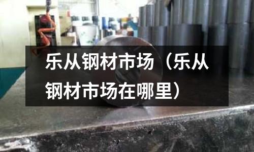 樂從鋼材市場（樂從鋼材市場在哪里）