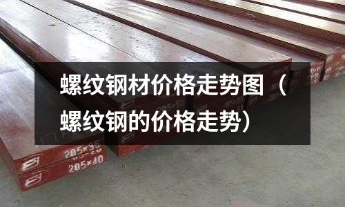 螺紋鋼材價(jià)格走勢(shì)圖（螺紋鋼的價(jià)格走勢(shì)）