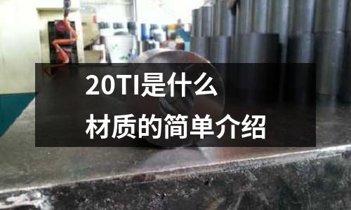 20TI是什么材質的簡單介紹