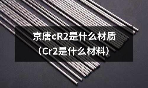 京唐cR2是什么材質(Cr2是什么材料)