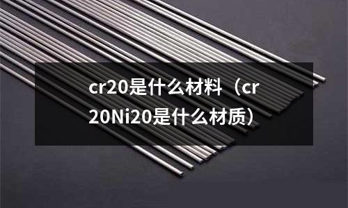 cr20是什么材料(cr20Ni20是什么材質)