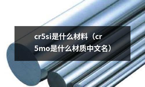 cr5si是什么材料（cr5mo是什么材質中文名）