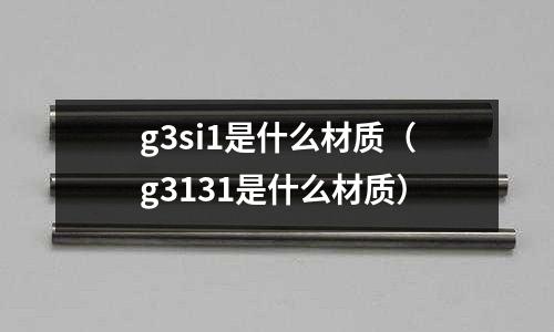 g3si1是什么材質(g3131是什么材質)