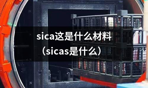 sica這是什么材料（sicas是什么）