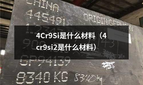4Cr9Si是什么材料(4cr9si2是什么材料)