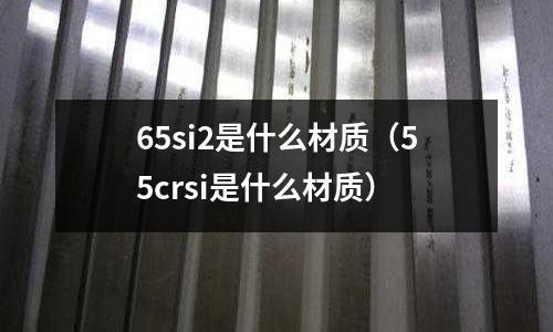 65si2是什么材質(55crsi是什么材質)