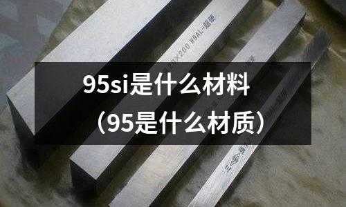 95si是什么材料(95是什么材質)