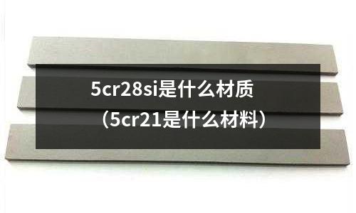5cr28si是什么材質(5cr21是什么材料)