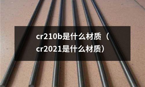 cr210b是什么材質(cr2021是什么材質)