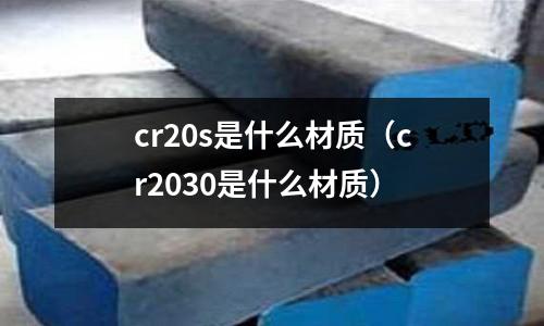 cr20s是什么材質(cr2030是什么材質)