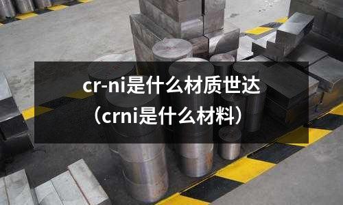 cr-ni是什么材質(zhì)世達(crni是什么材料)