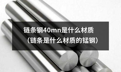 鏈條鋼40mn是什么材質(zhì)(鏈條是什么材質(zhì)的錳鋼)
