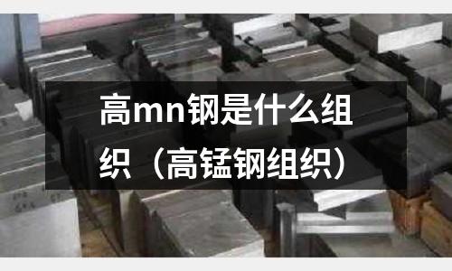 高mn鋼是什么組織(高錳鋼組織)