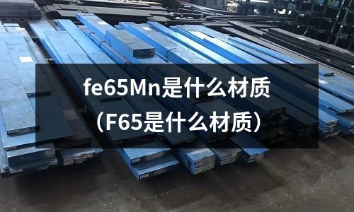 fe65Mn是什么材質(F65是什么材質)