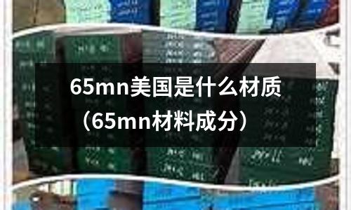 65mn美國是什么材質（65mn材料成分）