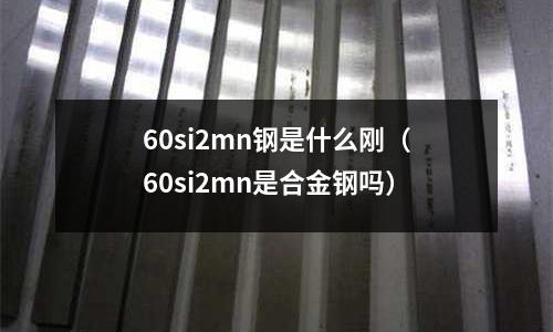 60si2mn鋼是什么剛（60si2mn是合金鋼嗎）
