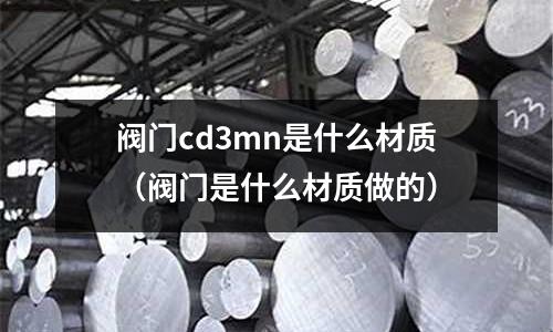 閥門cd3mn是什么材質(閥門是什么材質做的)