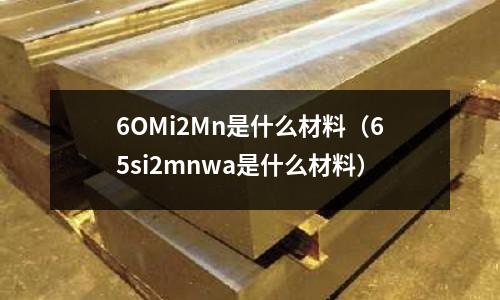 6OMi2Mn是什么材料(65si2mnwa是什么材料)