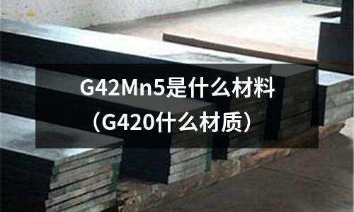 G42Mn5是什么材料(G420什么材質)