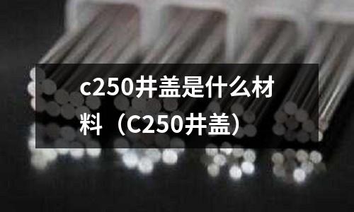 c250井蓋是什么材料(C250井蓋)