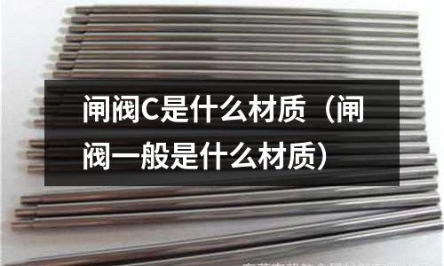 閘閥C是什么材質（閘閥一般是什么材質）