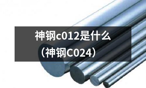 神鋼c012是什么(神鋼C024)