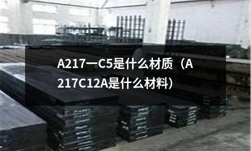 A217一C5是什么材質（A217C12A是什么材料）
