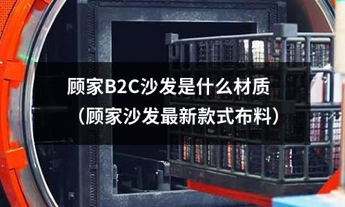 顧家B2C沙發是什么材質(顧家沙發最新款式布料)