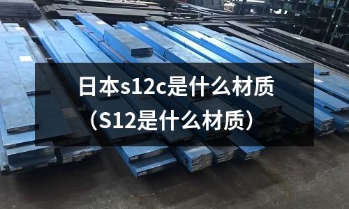日本s12c是什么材質（S12是什么材質）