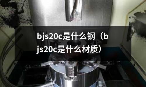 bjs20c是什么鋼（bjs20c是什么材質）