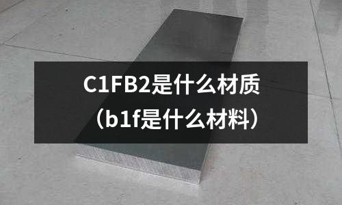 C1FB2是什么材質(zhì)(b1f是什么材料)