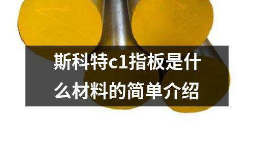 斯科特c1指板是什么材料的簡單介紹