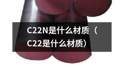 C22N是什么材質(C22是什么材質)